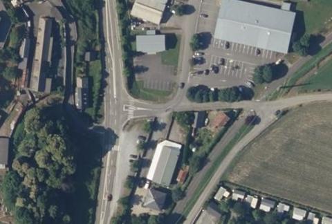 Vue aérienne du Aire Naturelle de Camping Bellevue à Ayzac-Ost
