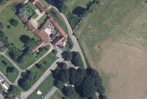 Vue aérienne du Camping Aestiva à Orvillers-Sorel