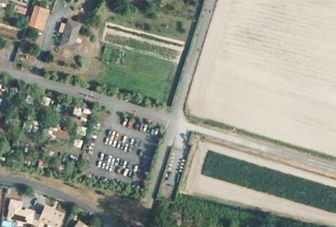 Vue aérienne du Camping Albret Plage à Messanges
