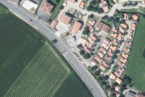 Vue aérienne du Camping Alegera à Souraïde
