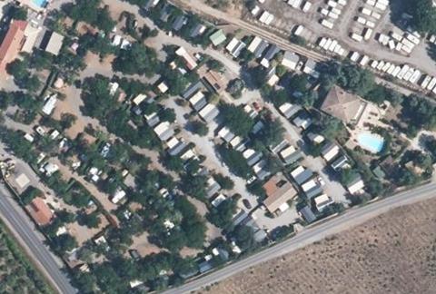 Vue aérienne du Camping Altéa à Vic-la-Gardiole