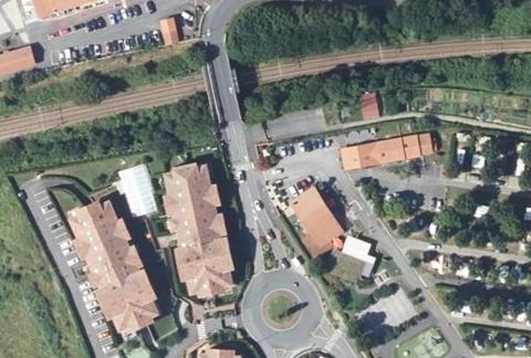 Vue aérienne du Camping Ametza à Hendaye