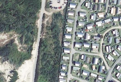 Vue aérienne du Camping Ami Ami à Berck
