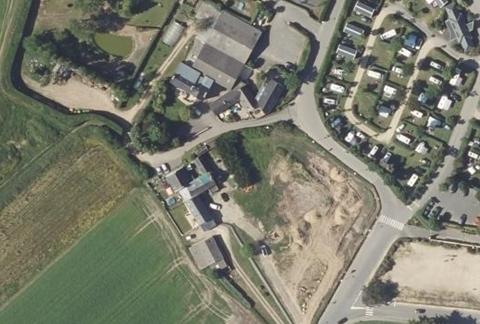 Vue aérienne du Camping Ar Kleguer à Saint-Pol-de-Léon