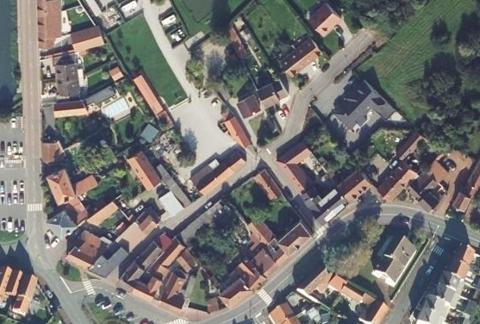 Vue aérienne du Camping Ardrésien à Ardres