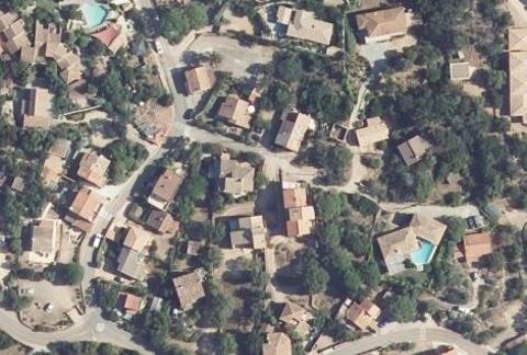 Vue aérienne du Camping Arutoli à Porto-Vecchio