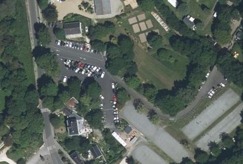 Vue aérienne du Camping au Bord de Loire à Gennes-Val-de-Loire