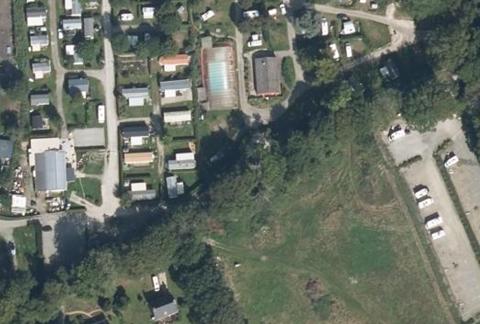 Vue aérienne du Camping au Gré des Vents à Rochefort-en-Terre