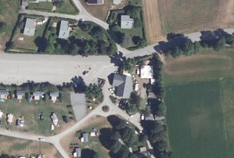 Vue aérienne du Camping au Valbonheur à Valbonnais
