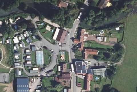 Vue aérienne du Camping au Vert de l’Authie à Beauvoir-Wavans