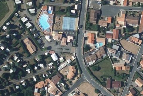 Vue aérienne du Camping’Bel à La Tranche-sur-Mer