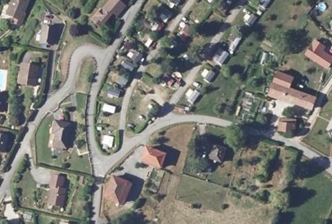 Vue aérienne du Camping Bellevue à Montferrat