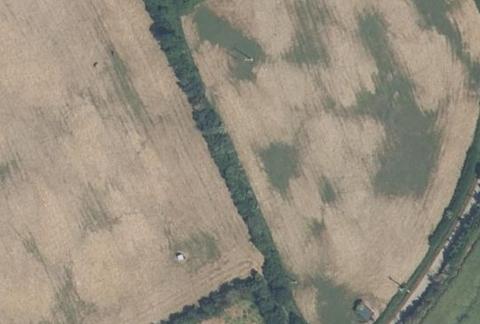 Vue aérienne du Camping Bois et Marais à Touffréville