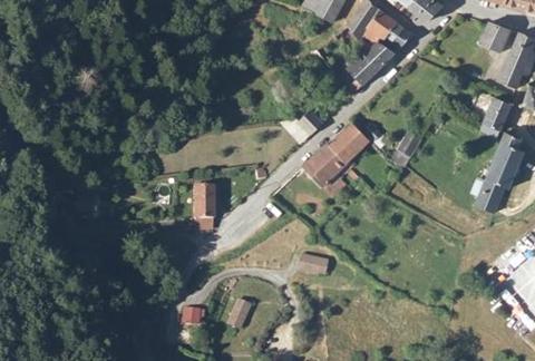 Vue aérienne du Camping Bois et Nature à Royère-de-Vassivière