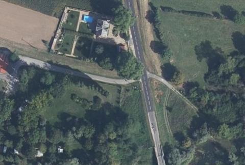 Vue aérienne du Camping Bords du Doubs à Petit-Noir