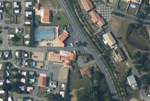 Vue aérienne du Camping Cabestan à Bretignolles-sur-Mer
