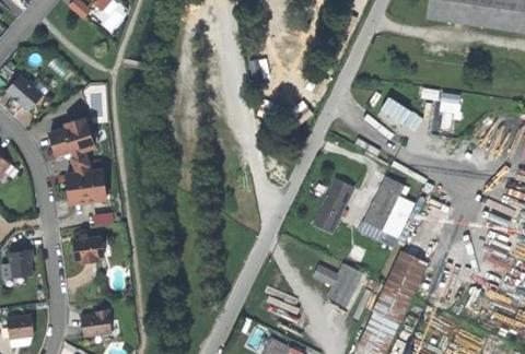 Vue aérienne du Camping Camp au Clair Ruisseau à Gerstheim
