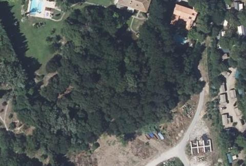 Vue aérienne du Camping Capfun la Bastide à Nîmes