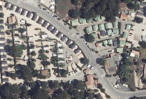 Vue aérienne du Camping Caravaning Marius à Martigues
