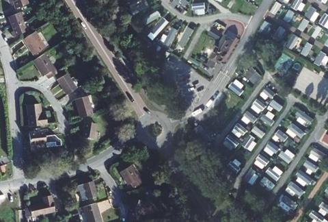 Vue aérienne du Camping Caravaning Stoneham à Le Touquet-Paris-Plage