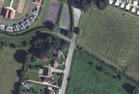 Vue aérienne du Camping Ccas Ponches-Estruval à Ponches-Estruval