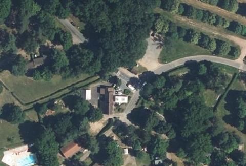 Vue aérienne du Camping Champ Fossé à Saint-Bonnet-Tronçais