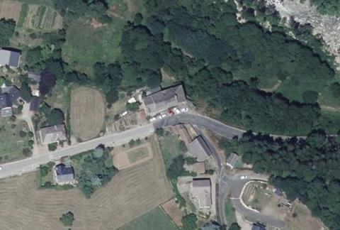 Vue aérienne du Camping Chantemerle à Bédouès-Cocurès