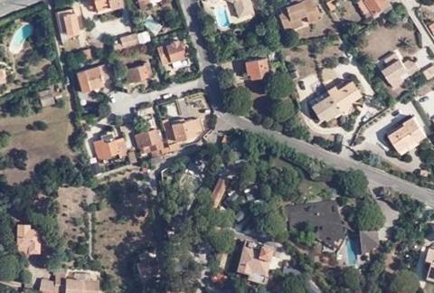 Vue aérienne du Camping Clair de Lune à Hyères