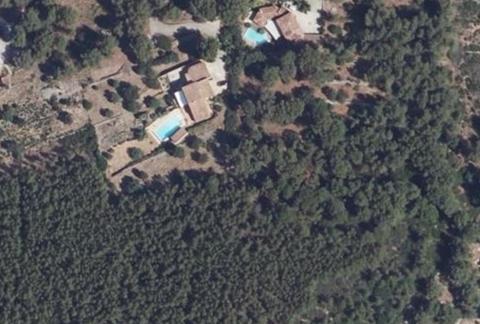 Vue aérienne du Camping Clos Sainte Thérèse à La Cadière-d’Azur