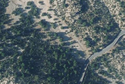 Vue aérienne du Camping Couderc à Sainte-Enimie
