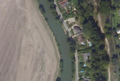 Vue aérienne du Camping Country Park à Crécy-la-Chapelle