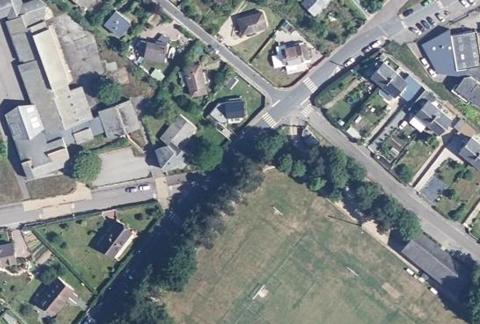 Vue aérienne du Camping d’Étennemare à Saint-Valery-en-Caux