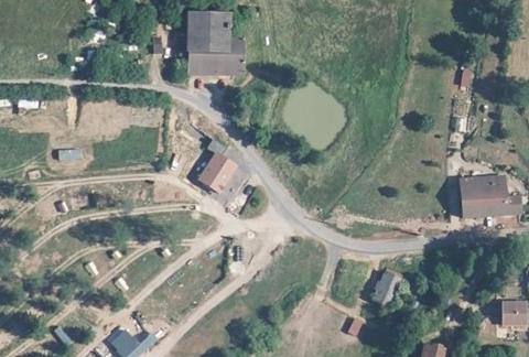 Vue aérienne du Camping d’Etival à Étival-Clairefontaine