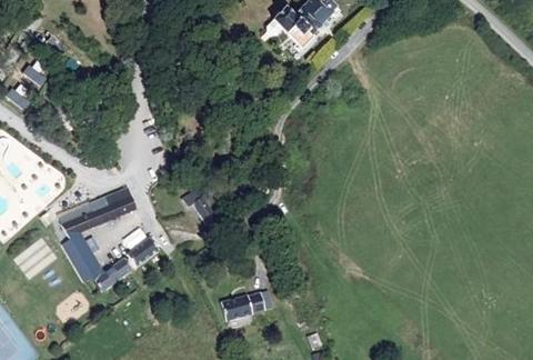Vue aérienne du Camping de Bordénéo à Le Palais