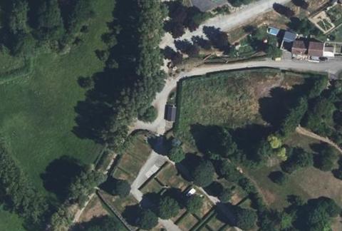 Vue aérienne du Camping de Conlie à Conlie
