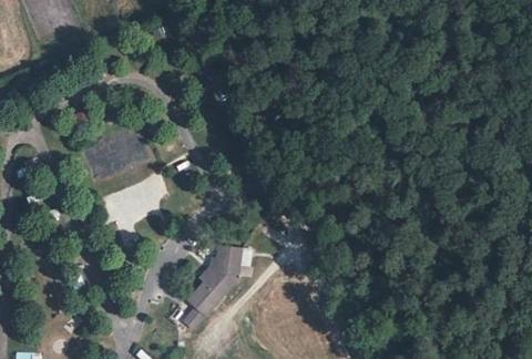 Vue aérienne du Camping de Fontenoy à Fontenoy-le-Château
