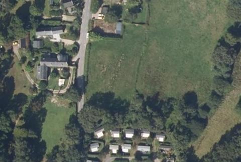 Vue aérienne du Camping de Kergo à Ploemel