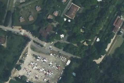 Vue aérienne du Camping de l’Argenté ’-’ Onlycamp à Condom