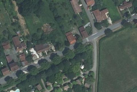 Vue aérienne du Camping de l’Arros à Plaisance