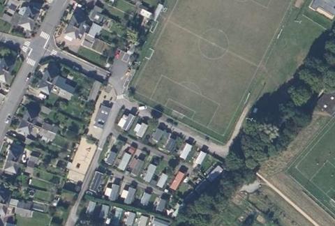 Vue aérienne du Camping de l’Estuaire à Pleurtuit