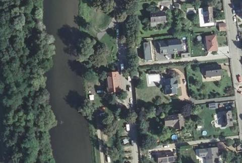 Vue aérienne du Camping de l’Ill Colmar à Horbourg-Wihr