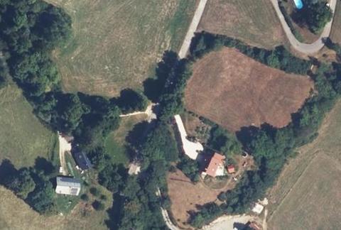 Vue aérienne du Camping de l’Ourson à Entremont-le-Vieux
