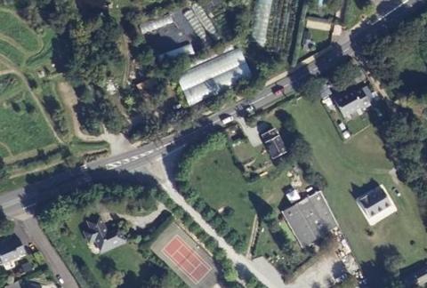 Vue aérienne du Camping de la Baie de Douarnenez à Poullan-sur-Mer