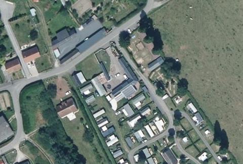 Vue aérienne du Camping de la Baie à Pendé