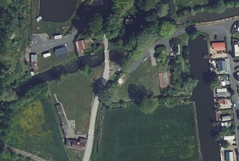 Vue aérienne du Camping de la Blique à Paillencourt