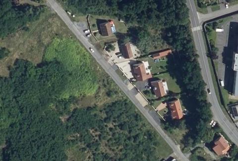 Vue aérienne du Camping de la Chênaie à Laon