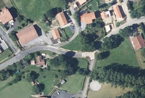 Vue aérienne du Camping de la Corniche à Urrugne