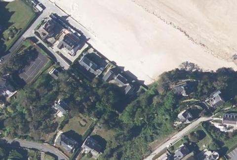 Vue aérienne du Camping de la Crique à Saint-Cast-le-Guildo