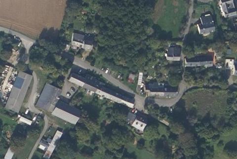 Vue aérienne du Camping de la Garenne de Pan à Bruz