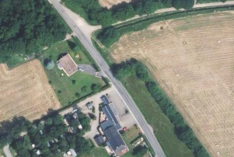 Vue aérienne du Camping de la Murée à Bourg-Fidèle